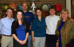 Classics faculty L. to r.: Dr. Brad Cook, Dr. Hilary Becker, Dr. John Lobur, Dr. Molly Pasco-Pranger, Dr. Jonathan Fenno, and Dr. Aileen Ajootian.